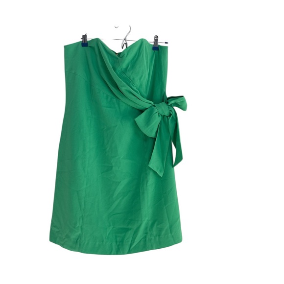 Lilly Pulitzer New with Tags Stela Spearmint Green Strapless Bow Dress - Picture 2 of 9